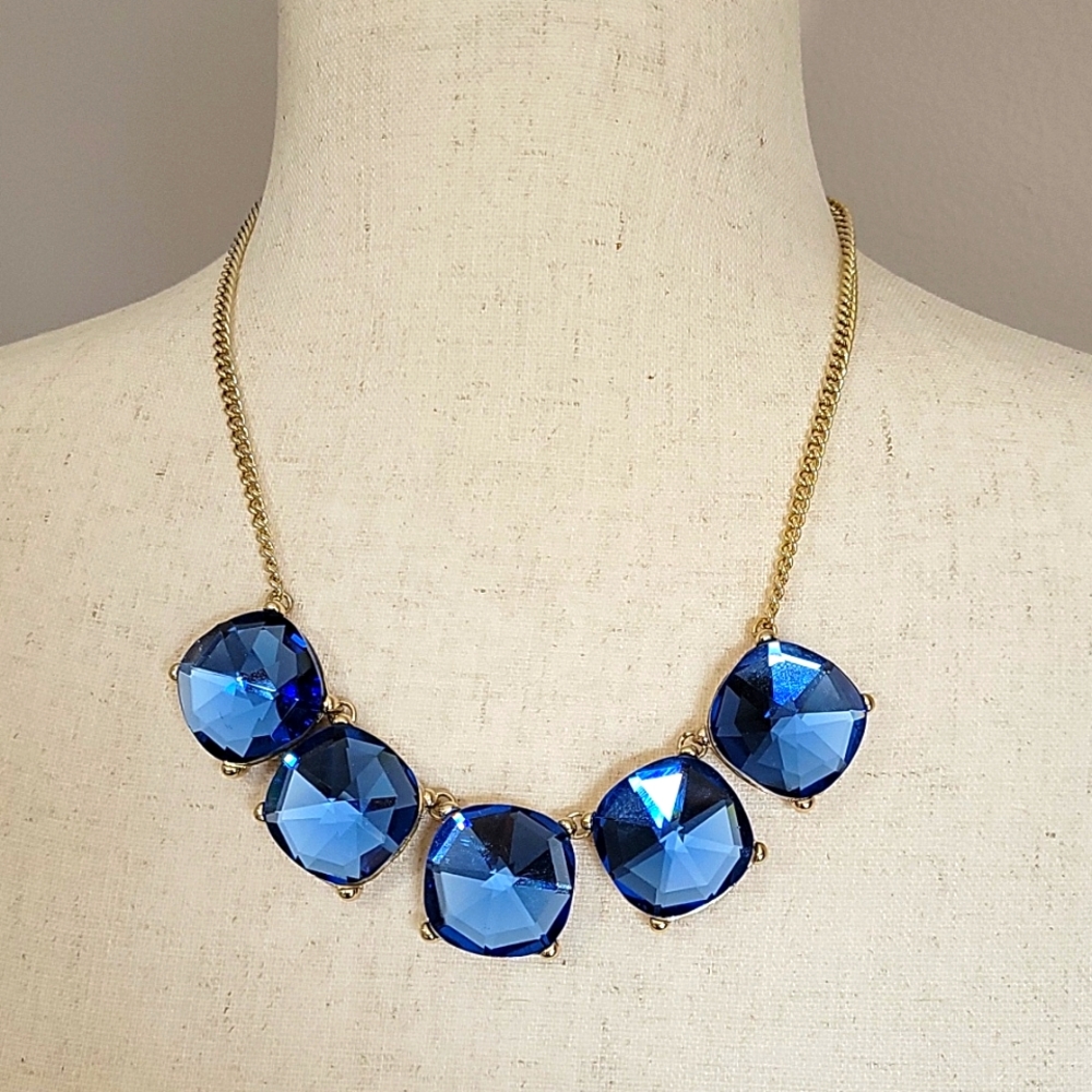 Limited Blue Bling Necklace